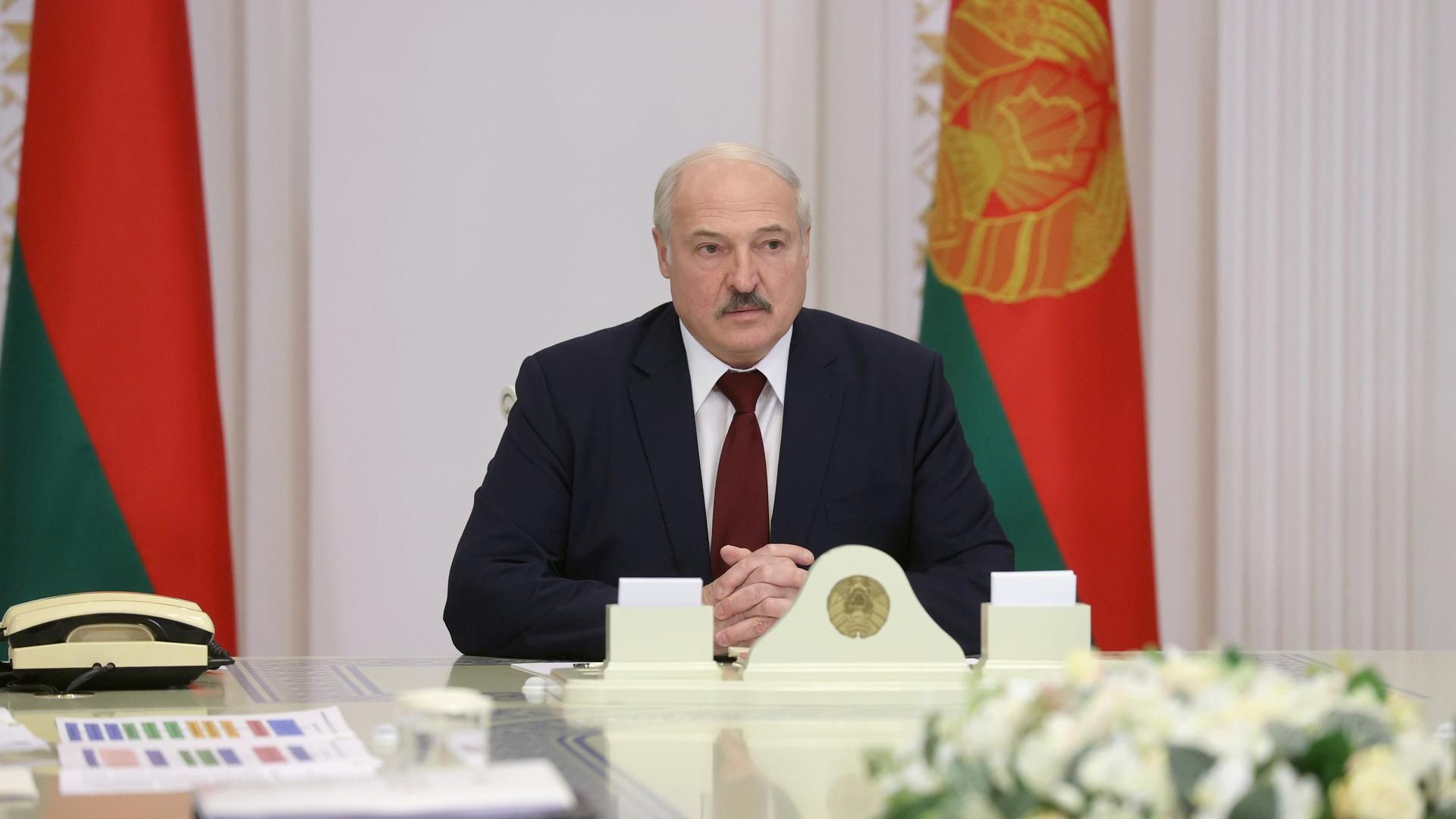 Президент Белоруссии Александр Лукашенко © Nikolai Petrov/BelTA/Handout via REUTERS
