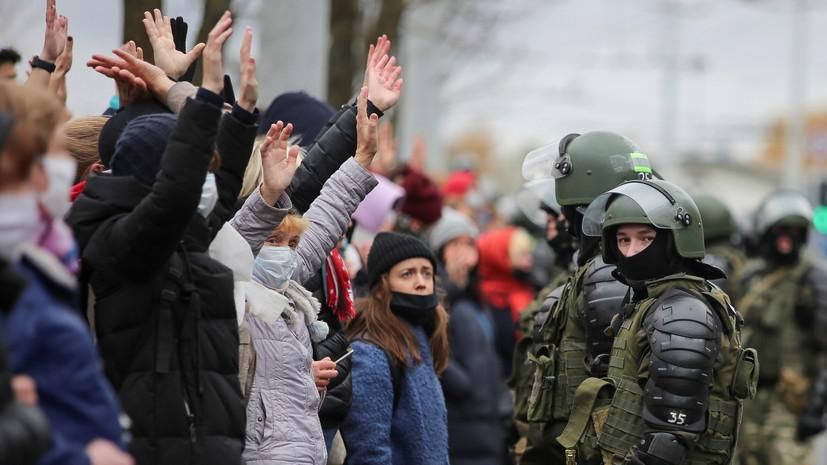 Протесты в Белоруссии Reuters