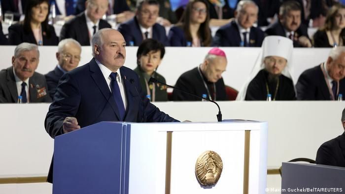 Александр Лукашенко на Всебелорусском народном собрании