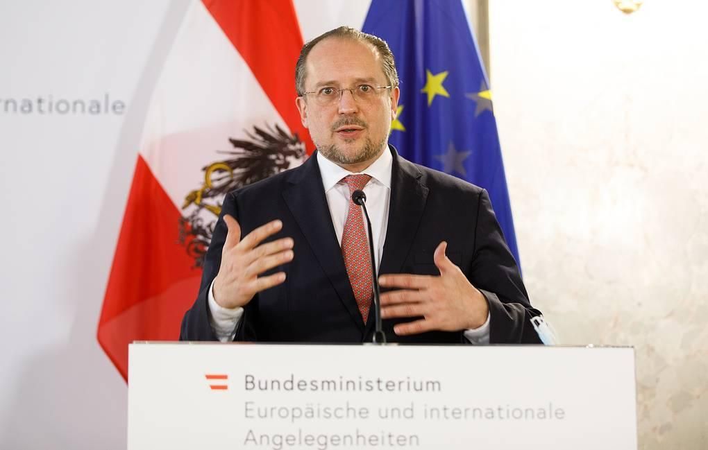 Глава МИД Австрии Александер Шалленберг © EPA-EFE/FLORIAN WIESER