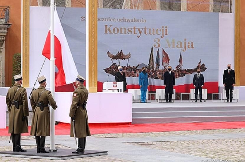 Мероприятия в честь 230-й годовщины Конституции Речи Посполитой 3 мая © president.pl