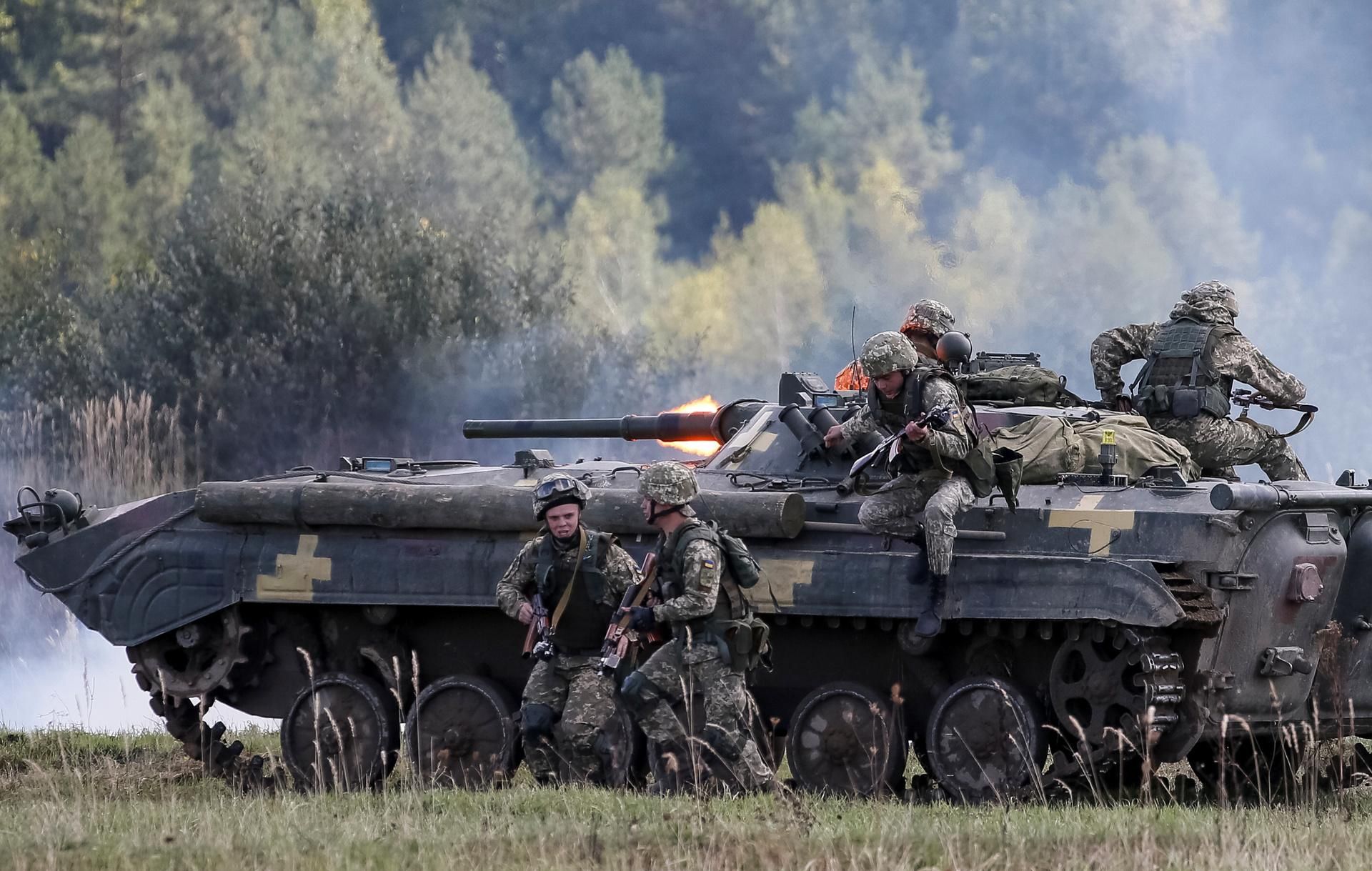 Совместные военные учения Украины и стран НАТО Reuters © Gleb Garanich