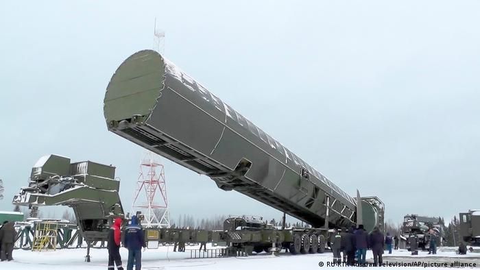 Российский ракетный комплекс "Сармат"