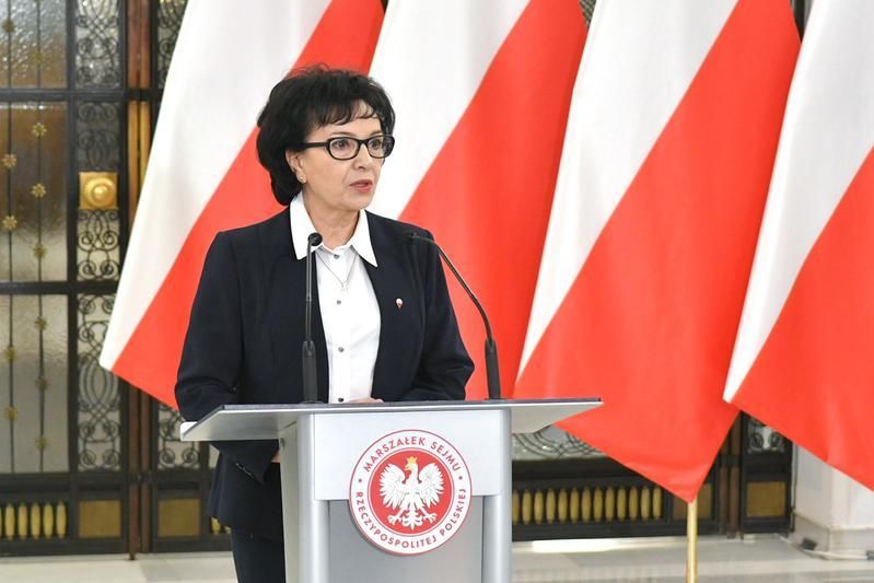 Председатель сейма Польши Эльшбета Витек