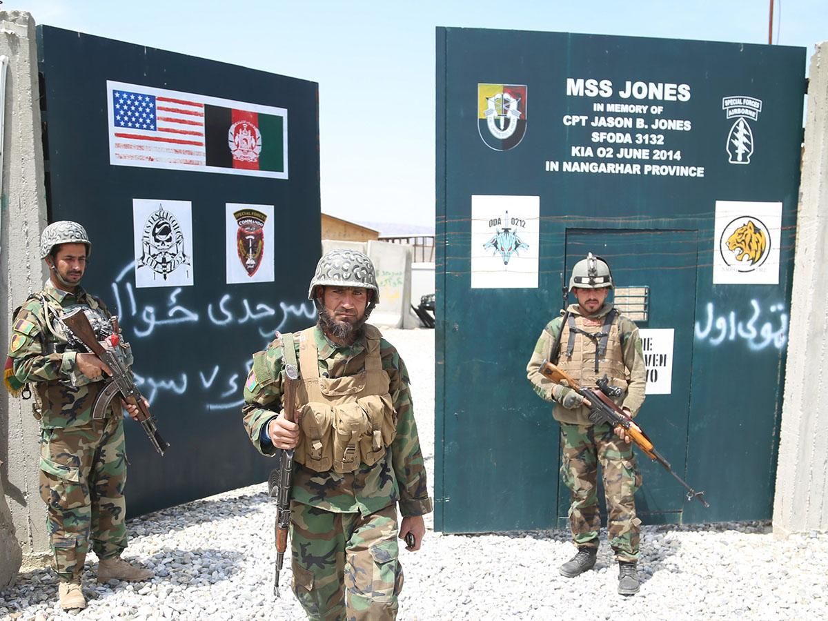 Солдаты афганской армии на бывшей американской военной базе, апрель 2021 года GHULAMULLAH HABIBI/EPA/Vostock Photo
