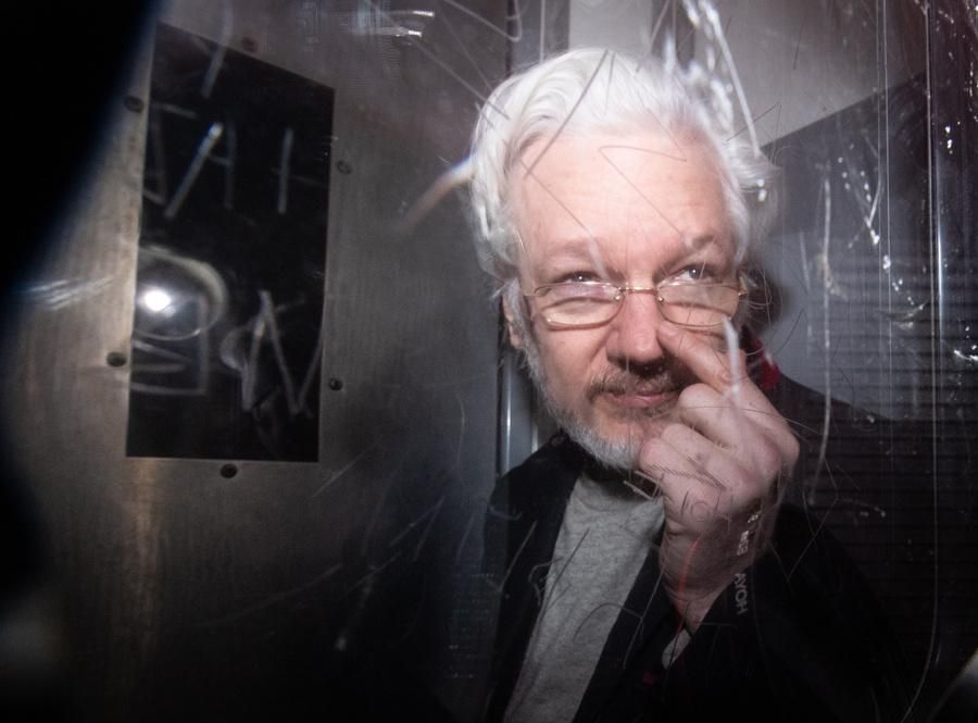 Основатель WikiLeaks Джулиан Ассанж. Фото © ТАСС / PA Wire / PA Images
