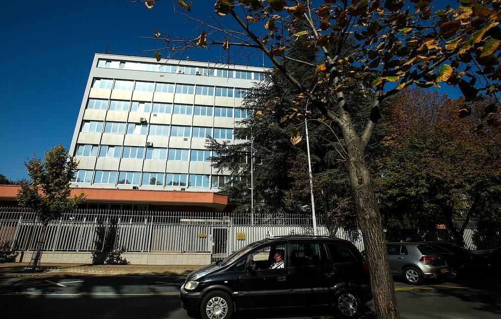 Здание посольства Российской Федерации в Сербии © Александр Рюмин/ТАСС