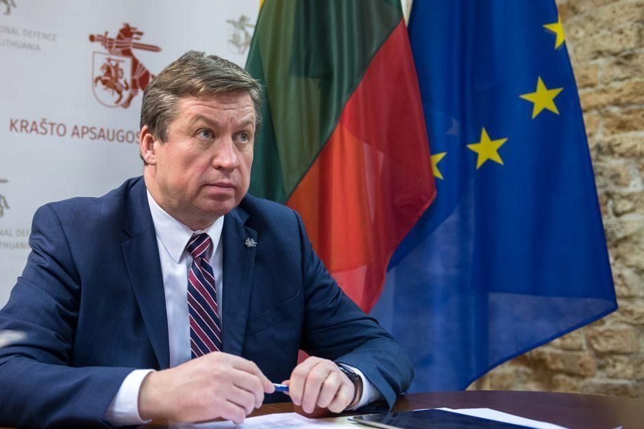 Экс-министр обороны Литвы Р.Кароблис