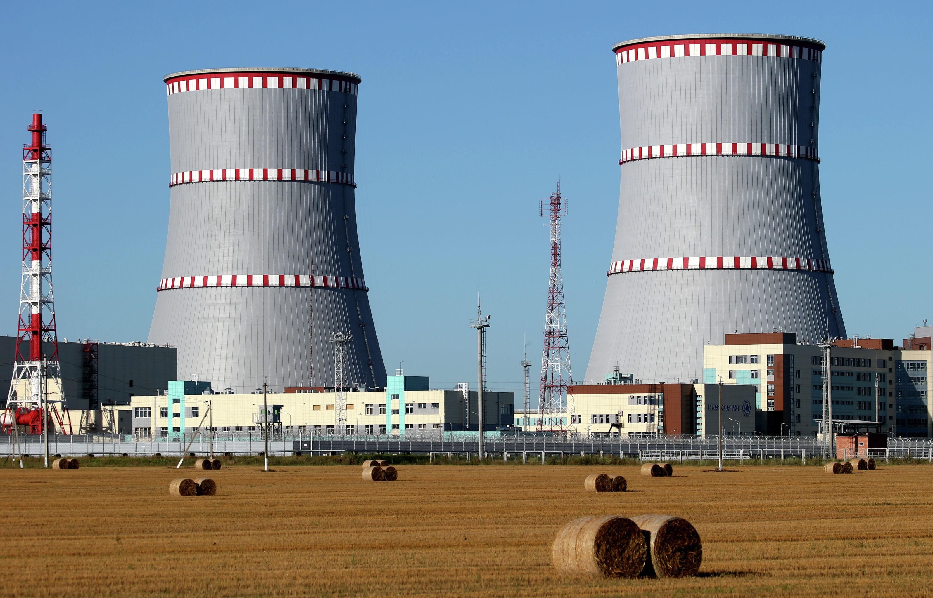 © ФОТО : НАТАЛИЯ ФЕДОСЕНКО / ТАСС Вид на Белорусскую атомную электростанцию (БелАЭС)