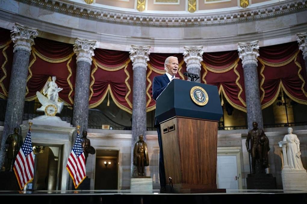 Президент США Джо Байден © AP Photo/Alex Brandon