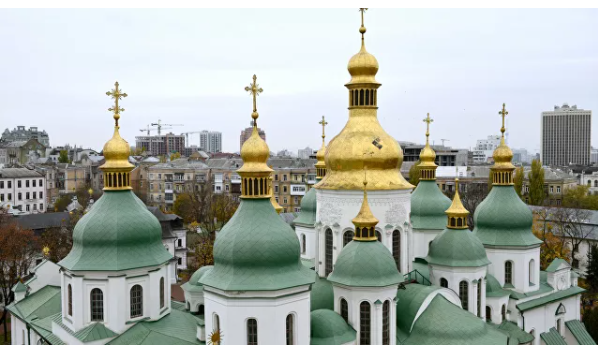 © РИА Новости / Стрингер Купола Софийского собора в Киеве. Архивное фото