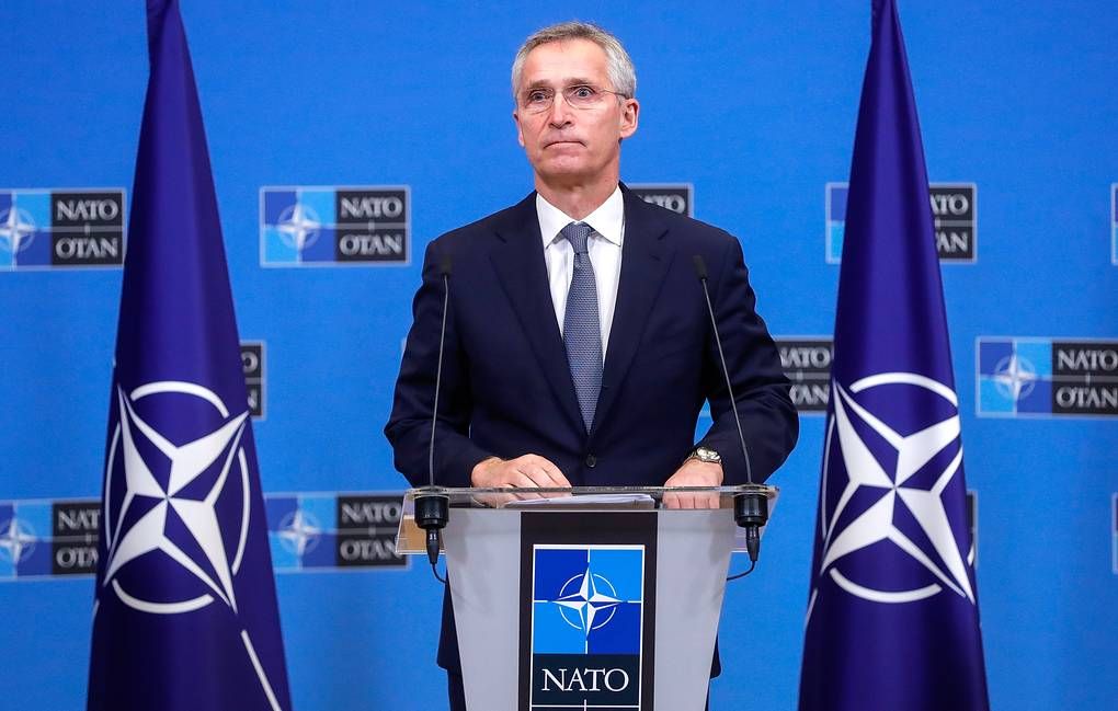 Генеральный секретарь НАТО Йенс Столтенберг © EPA-EFE/STEPHANIE LECOCQ