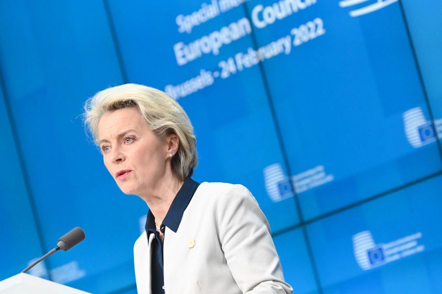 Глава Еврокомиссии Урсула фон дер Ляйен. Фото © Twitter / vonderleyen