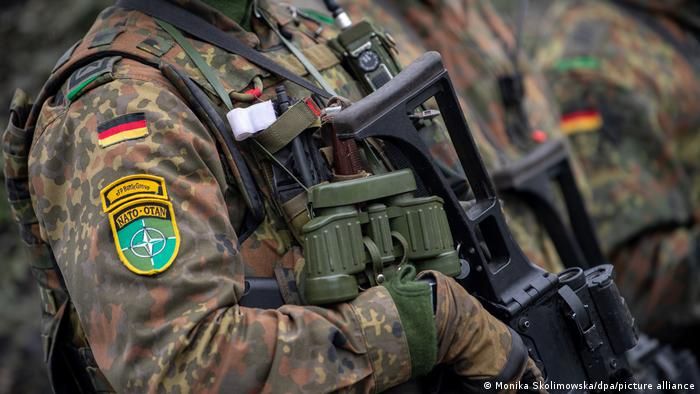 Немецкие военнослужащие в составе сил быстрого реагирования НАТО