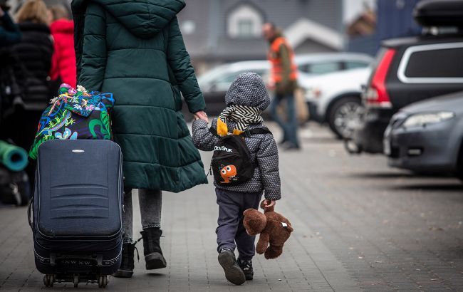 Фото: Украинские беженцы (gettyimages.com)