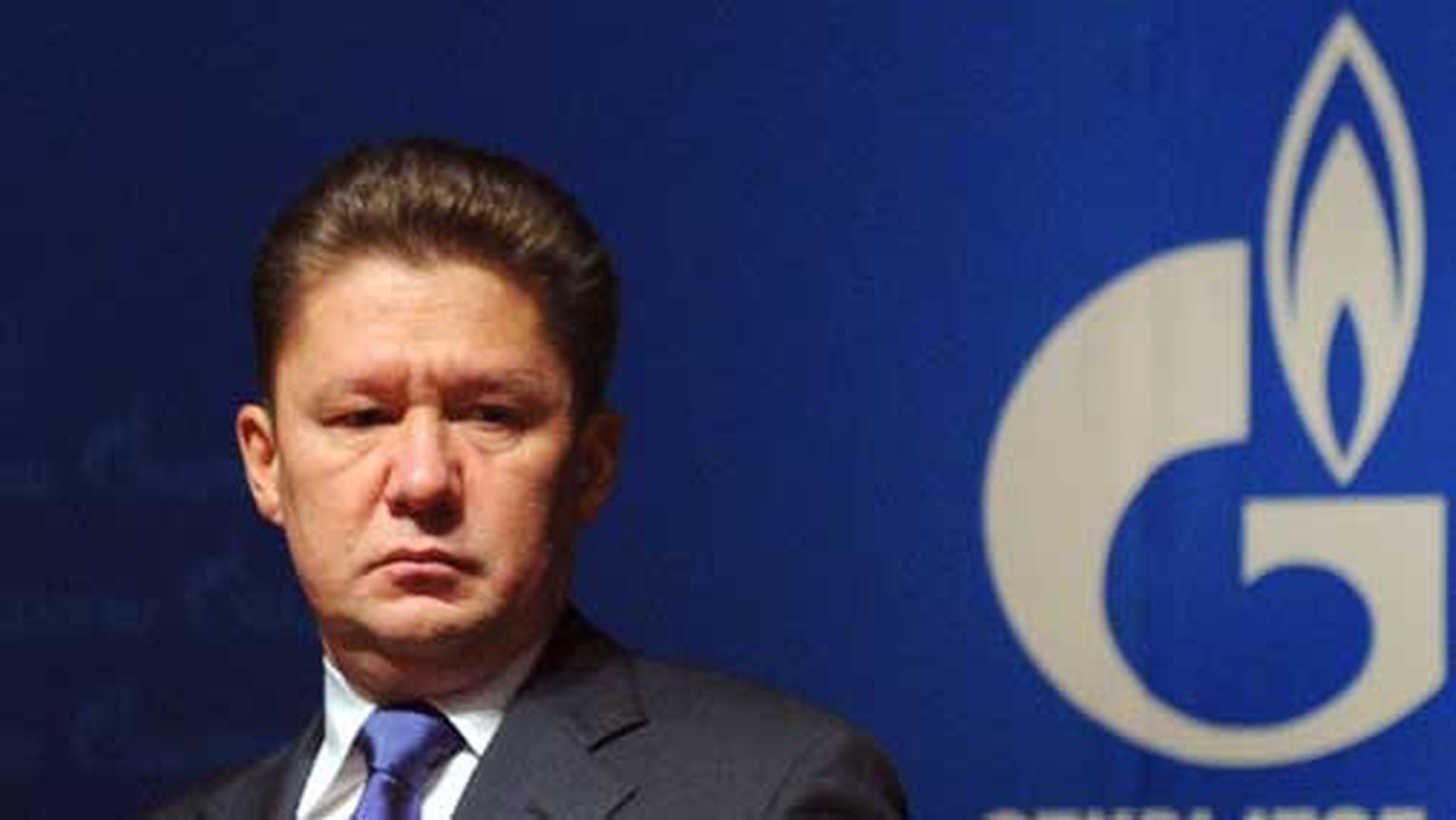 Руководитель "Газпрома" Алексей МиллерФото: AFP/LETA