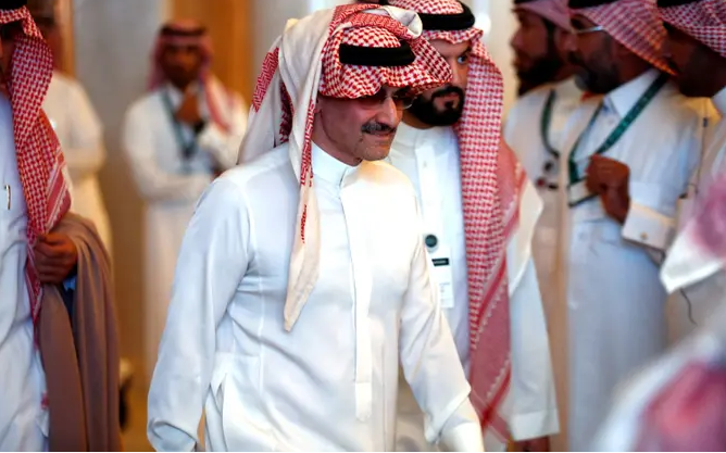 Нравится Саудовский принц Аль-Валид ибн Талал.Саудовский принц Аль-Валид ибн Талал. Автор: SCANPIX/REUTERS/Faisal Al Nasser/File Photo