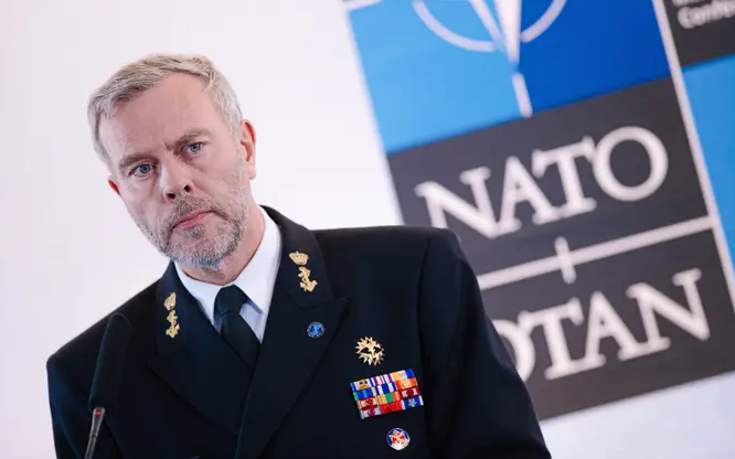 Глава Военного комитета НАТО Роб Бауэр. Автор: Ken Mürk/ERR