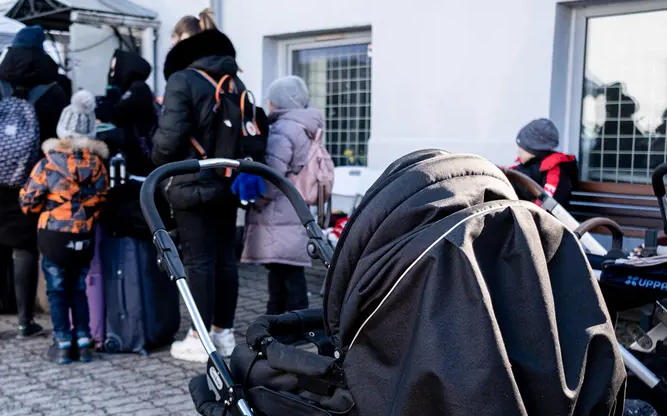 Центр приема беженцев в Таллинне на улице Нийне. Автор: Ken Mürk/ERR