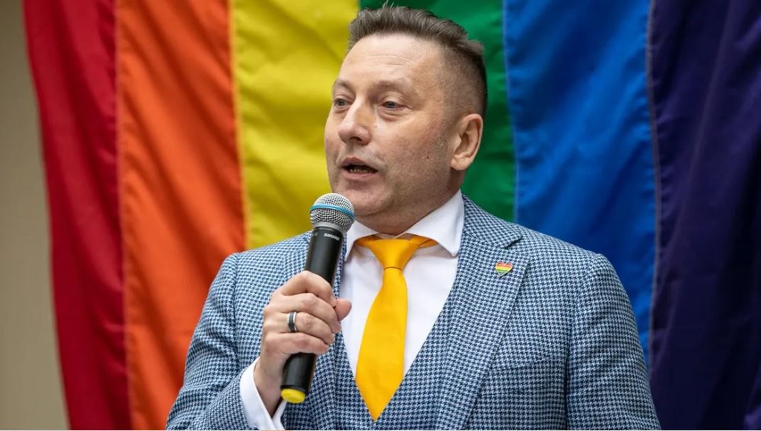 Глава литовской лиги геев Владимир Симонко/BNS