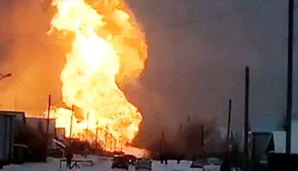 Пожар на магистральном газопроводе Уренгой-Помары-Ужгород, 20 декабря 2022 года