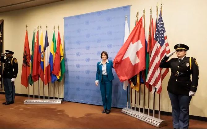 Швейцария вошла в Совбез ООН впервые. Автор: SCANPIX/EPA
