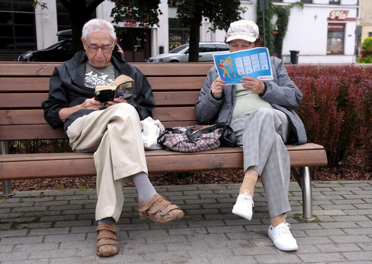 Пенсионеры. Иллюстративное фотоФото: Ieva Lūka/LETA