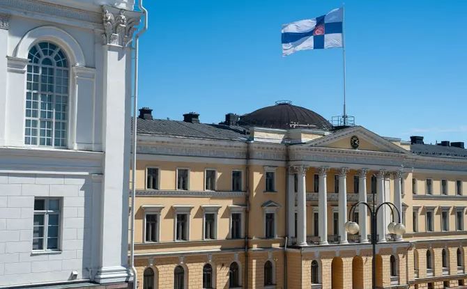 Здание правительства Финляндии на Сенатской площади. Автор: SCANPIX/Caro / Schuelke
