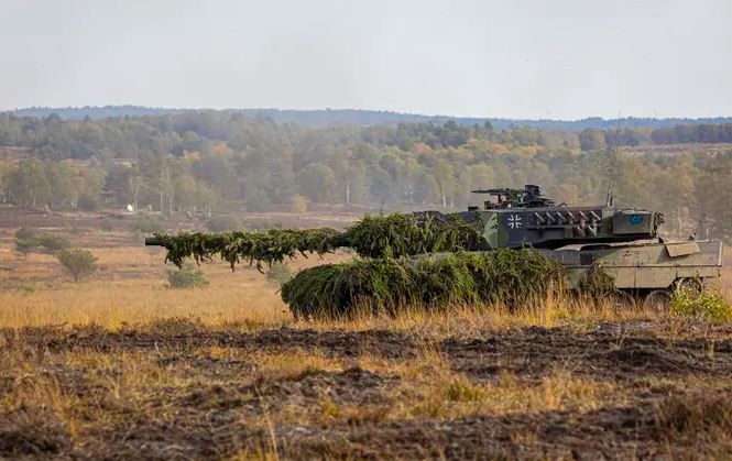 Танк Leopard 2. Автор: SCANPIX/dpa/picture-alliance/Moritz Frankenberg