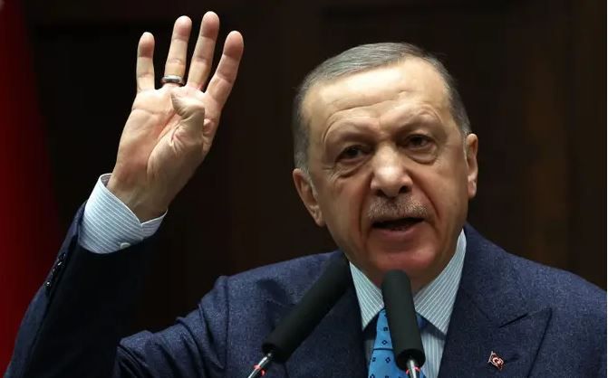 Президент Турции Реджеп Тайип Эрдоган. Автор: SCANPIX/AFP/ADEM ALTAN