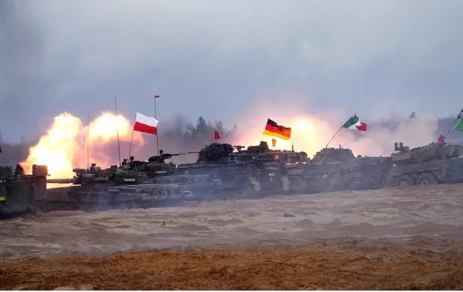 Западные страны поставляют Украине танки Leopard 2 в составе танковой коалиции. Автор: SCANPIX/REUTERS/INTS KALNINS