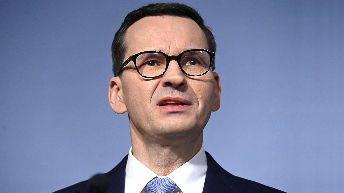 Премьер-министр Польши Матеуш Моравецкий ©IMAGO/Heikki Saukkomaa/Global Look Press