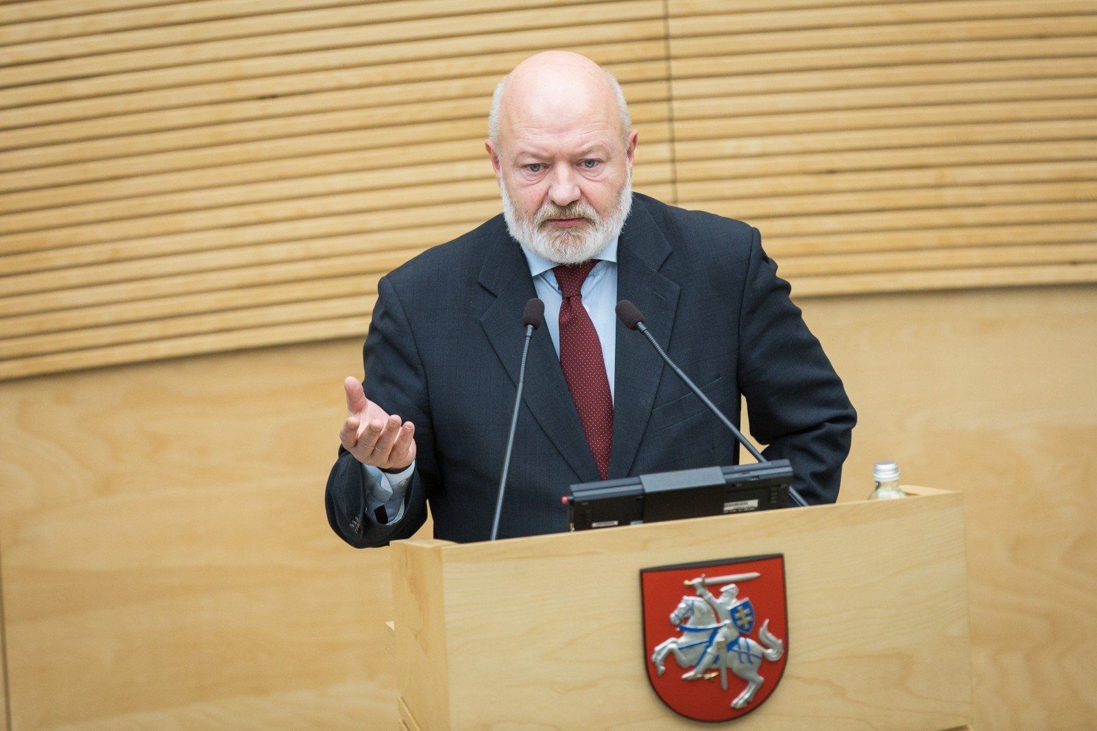 член правления Движения либералов Литвы Эугениюс Гентвилас