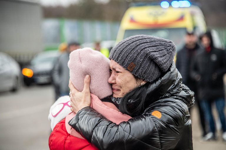 Украинские беженцы. Фото: © UNICEF / UN0605553 / Remp