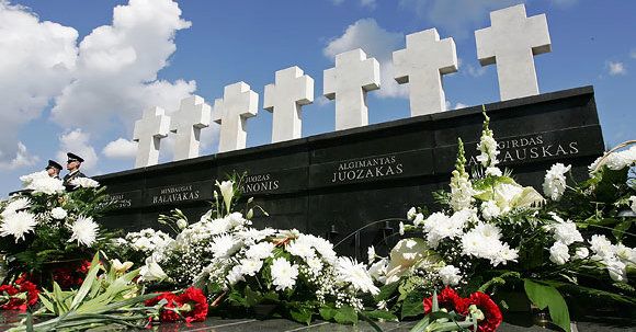 Мемориал в Мядининкай