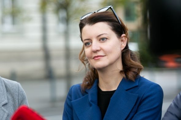 Министр социальной защиты и труда Литвы Моника Навицкене