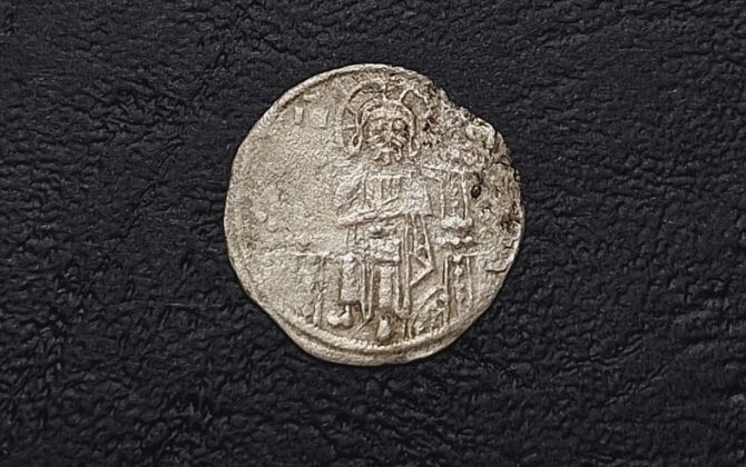 Монета с Иисусом Христом из Болгарии. Обложка © Официальный сайт Бургасского музея
