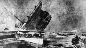 Hulton Archive / Getty Images Иллюстрация издания London News, на которой изображено погружение «Титаника» под воду в апреле 1912 года