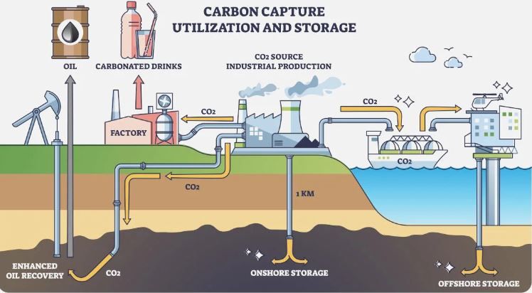 Улавливание углекислого газа и закачка его в скважины для повышения нефтеотдачи Shutterstock/Fotodom