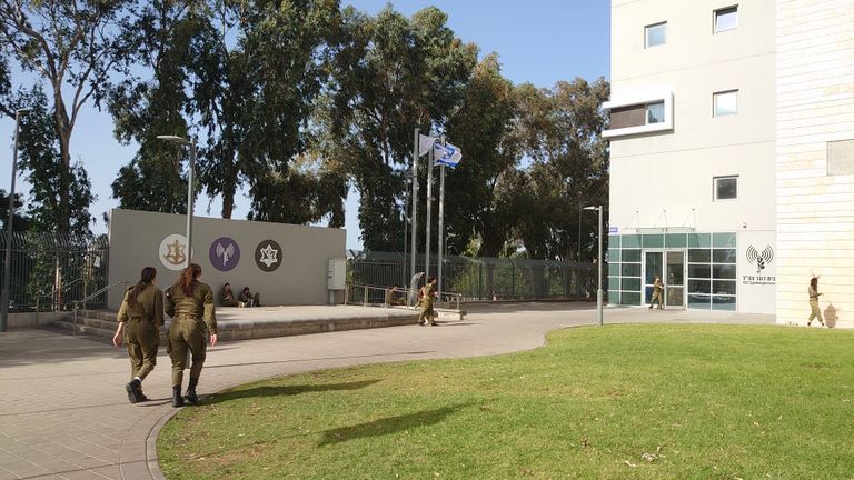 Пресс-центр Армии обороны Израиля. Ноябрь 2023 г. Фото: Anastasiya Tido