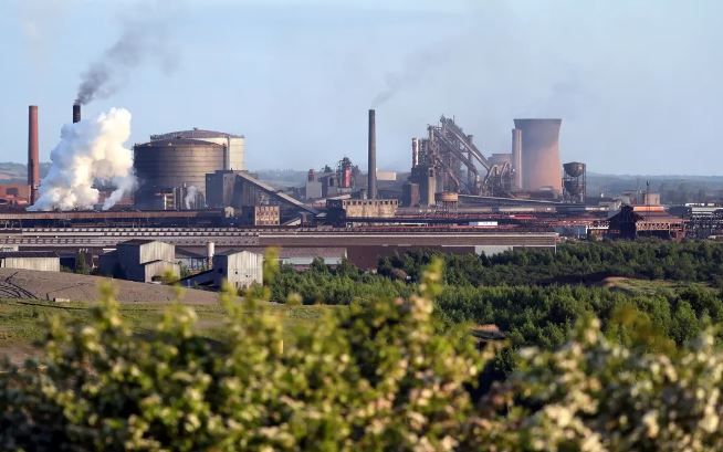 Сталелитейный завод British Steel в Сканторпе, Англия. Автор: SCANPIX/REUTERS/SCOTT HEPPEL