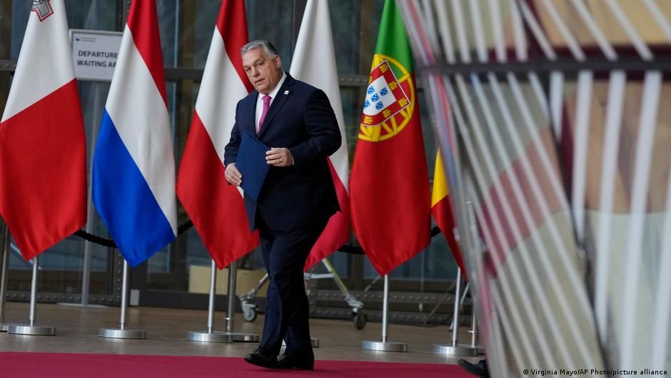 Премьер-министр Венгрии Виктор Орбан на саммите ЕС в БрюсселеФото: Virginia Mayo/AP Photo/picture alliance