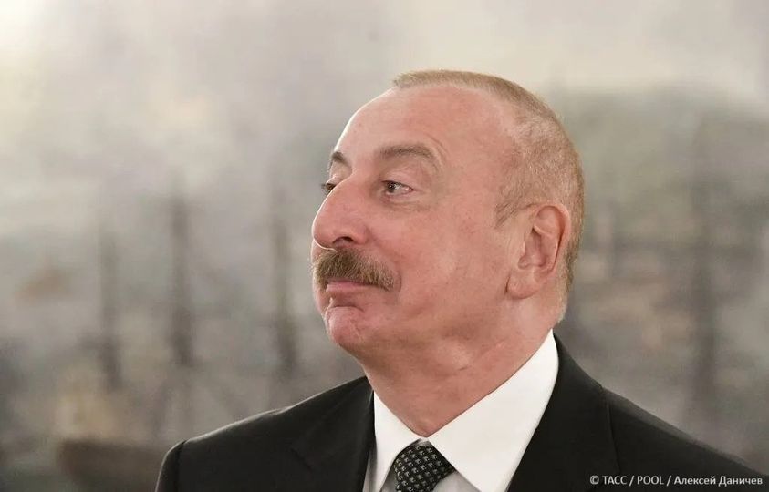 Президент Азербайджана Ильхам Алиев. Обложка © ТАСС / POOL / Алексей Даничев